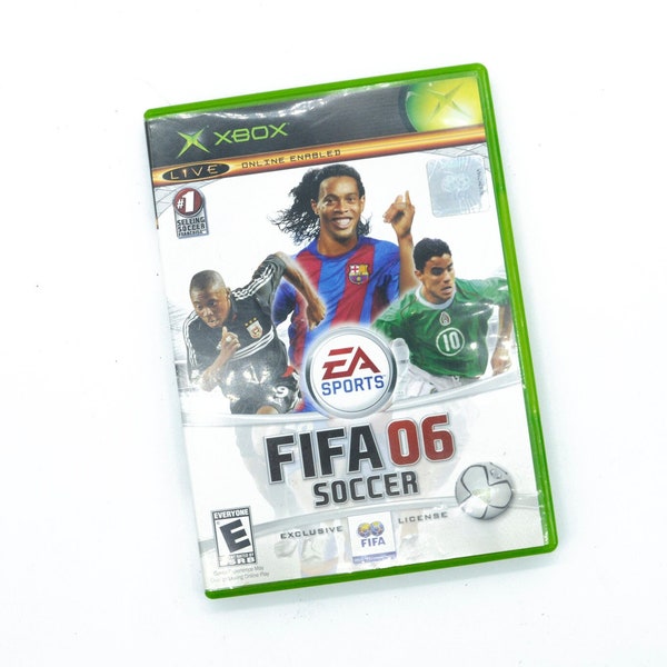 EA Sports FIFA 06 Soccer | Video Games | Gamer Gift | XBox Games | Sports Games | Soccer Football Sim Simulation | International Competition