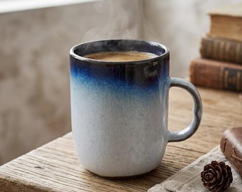 Peter Pots American Studio Pottery, Organic Modern Coffee Mug, Mid Century Modernist Decor, Tea Cup Gift