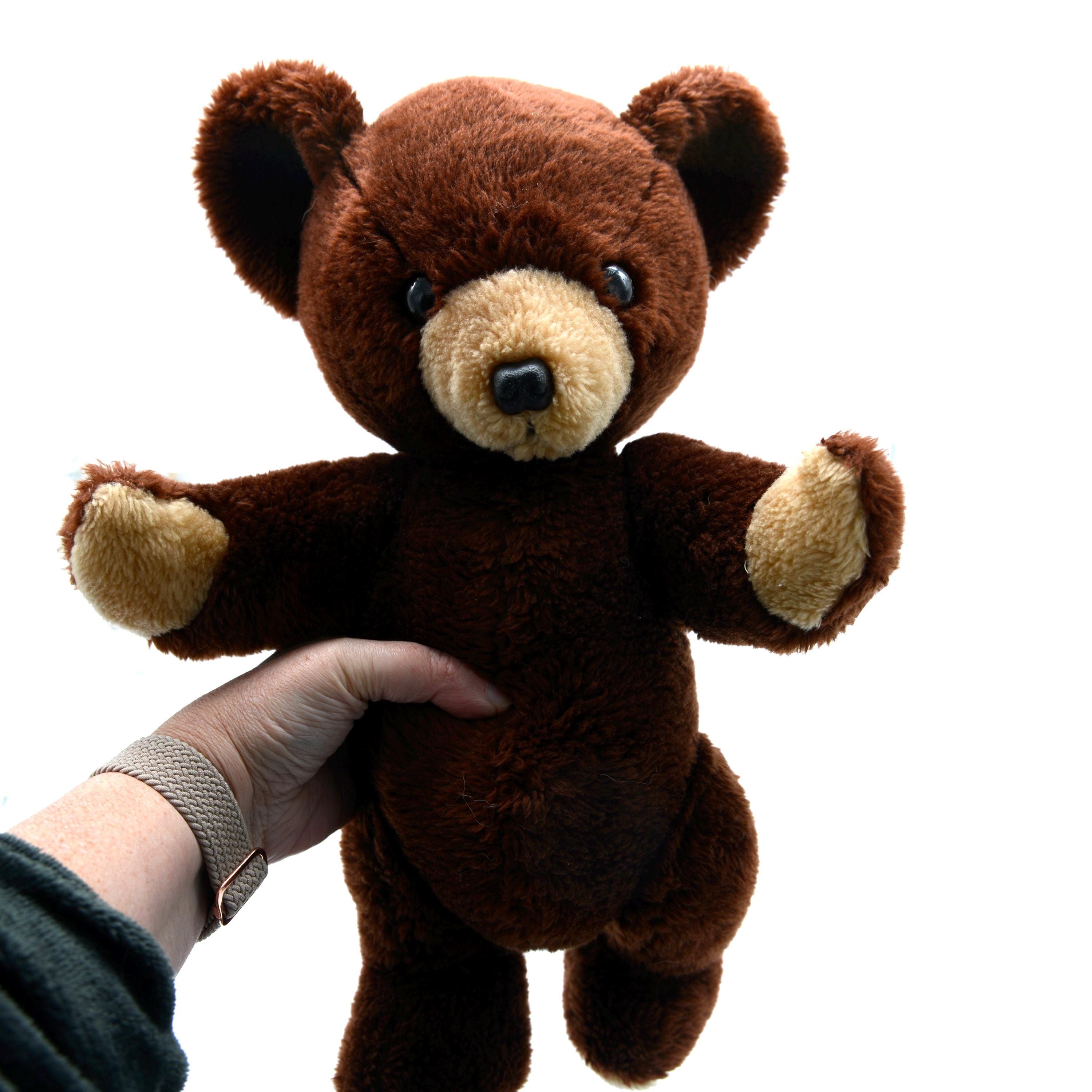 Vintage Teddy Bear, Large Stuffed Animal, Traditional Nursery