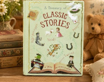 A Treasury of Classic Stories Hardcover Book | Children Story Book | Kids Gift for Young Reader | Short Magical Fairy Tales | Bedtime Story
