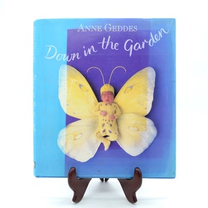 Down in the Garden Book by Anne Geddes, Large Hardcover Baby Photography Book, Whimsical Floral Nursery Decor, Cottagecore Coffee Table Book