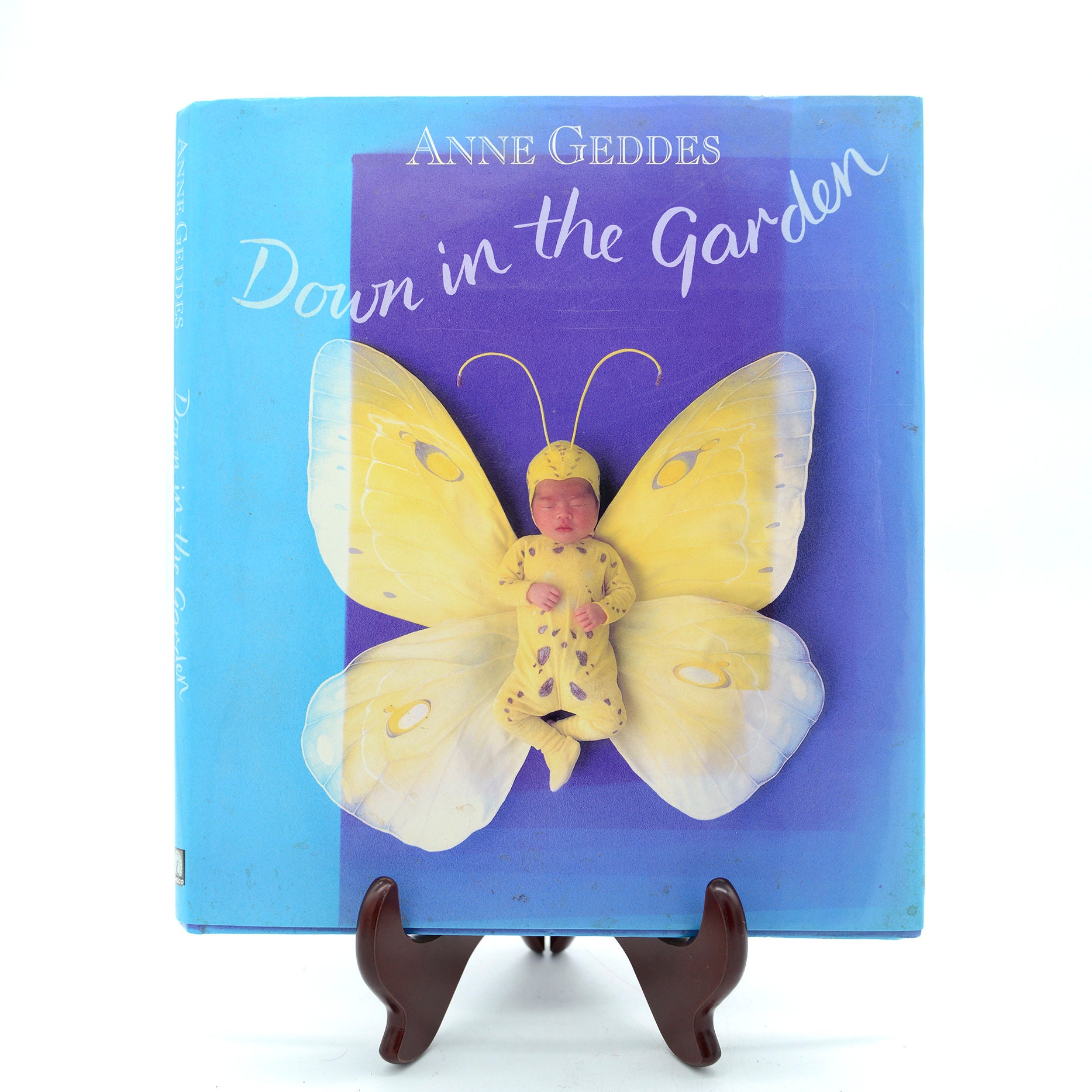 Anne Geddes Down in the Garden 写真集 Down in the Garden Book by Anne Geddes, Large Hardcover Baby