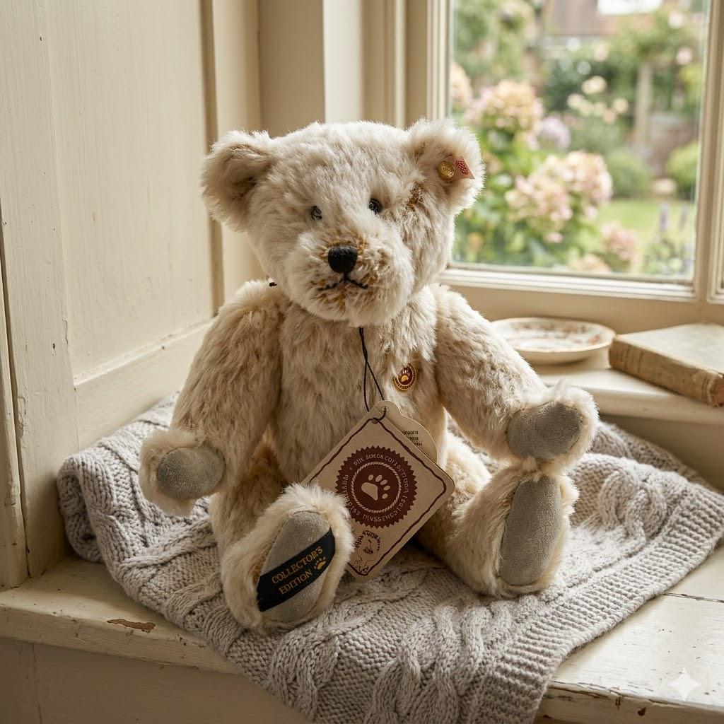 Boyds Bear Teddy B Mohair Collection, Collectors Edition Vintage
