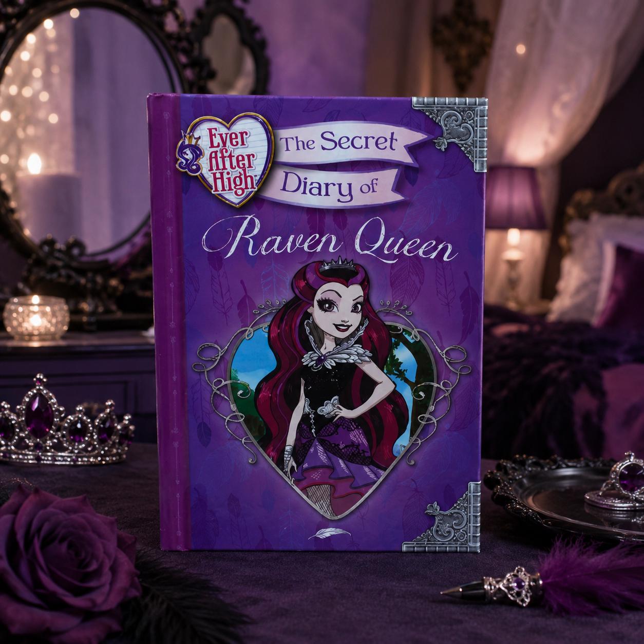 Ever After High Raven Queen Diary Book, Fantasy Chapter Book for