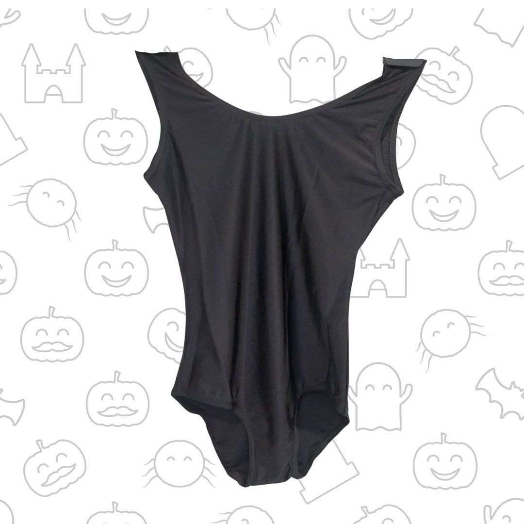 Basic Black Leotard Children's Fancy Dress Costume Etsy