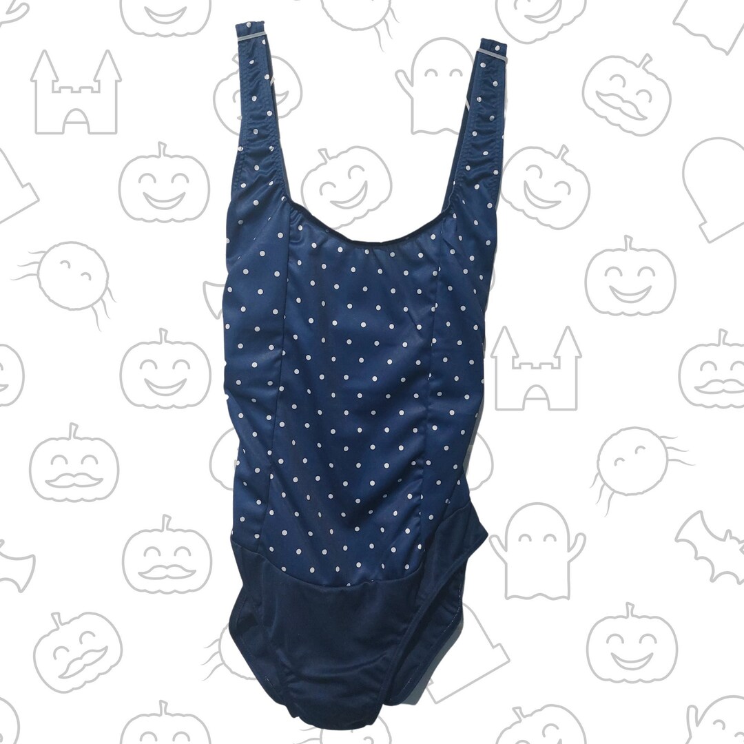Nautinati Girls Navy Blue Pink Polka Dot Cotton Co-Ord