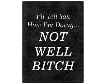 Real Housewives Blanket - Etsy