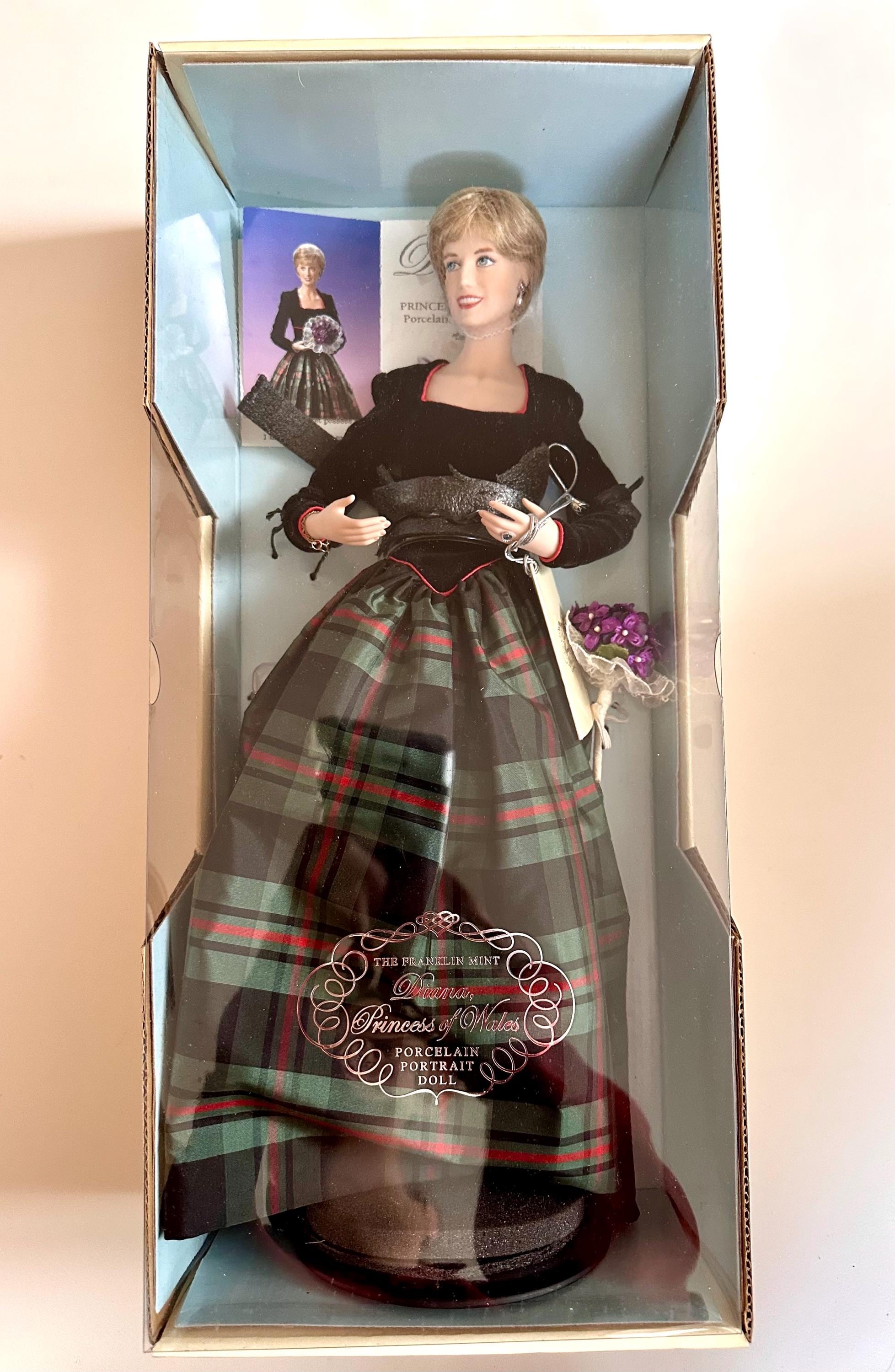 Princess Diana Doll Franklin Mint - Etsy
