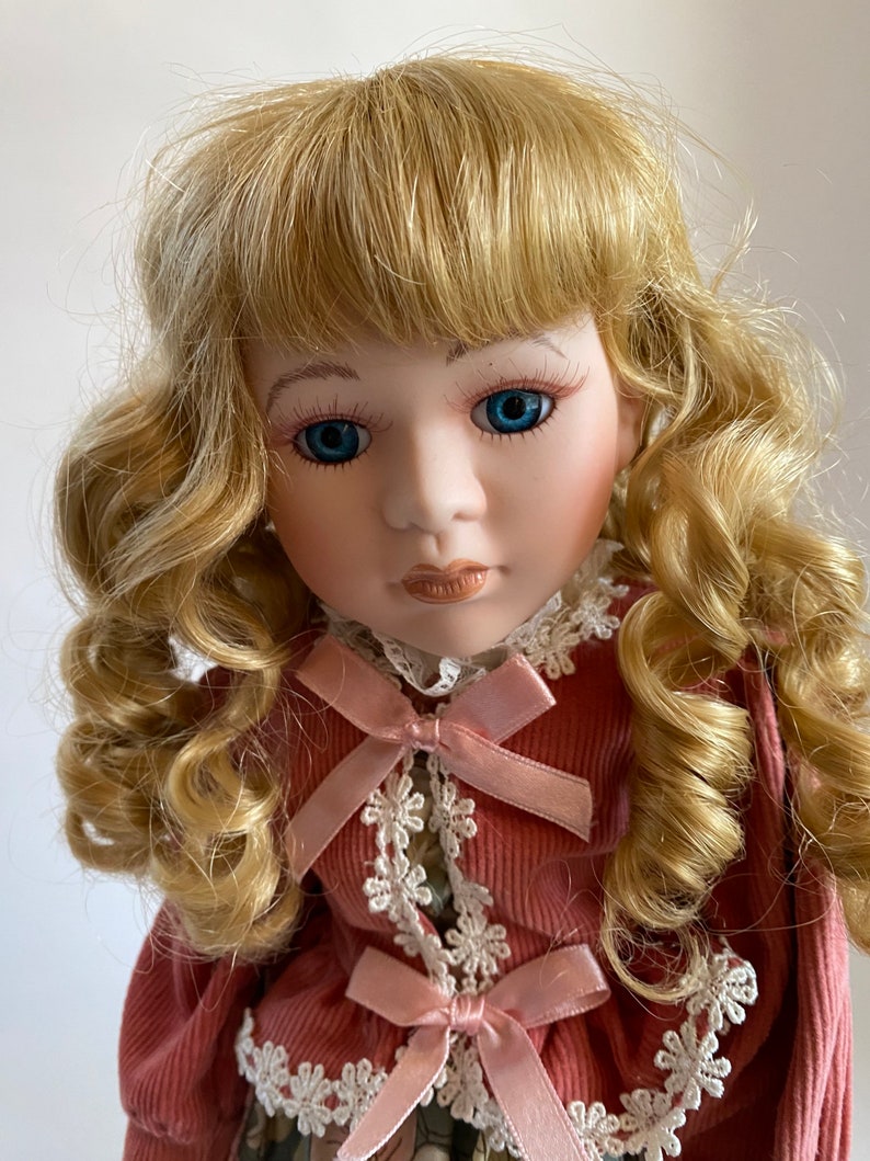 Vintage Leonardo Collectors Porcelain Doll Name Jemima Etsy UK