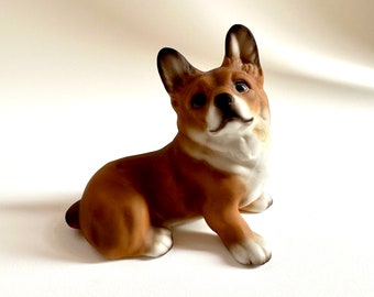 ヴィンテージ アフガンハウンドの置物 | 犬の置物 | 磁器製の犬の置物