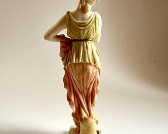 古代ギリシャの女性コレの小さな彫像彫刻 - Etsy 日本