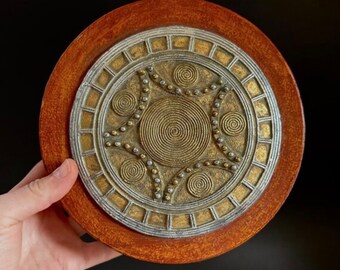 Vintage Paper Mache Trinket Box