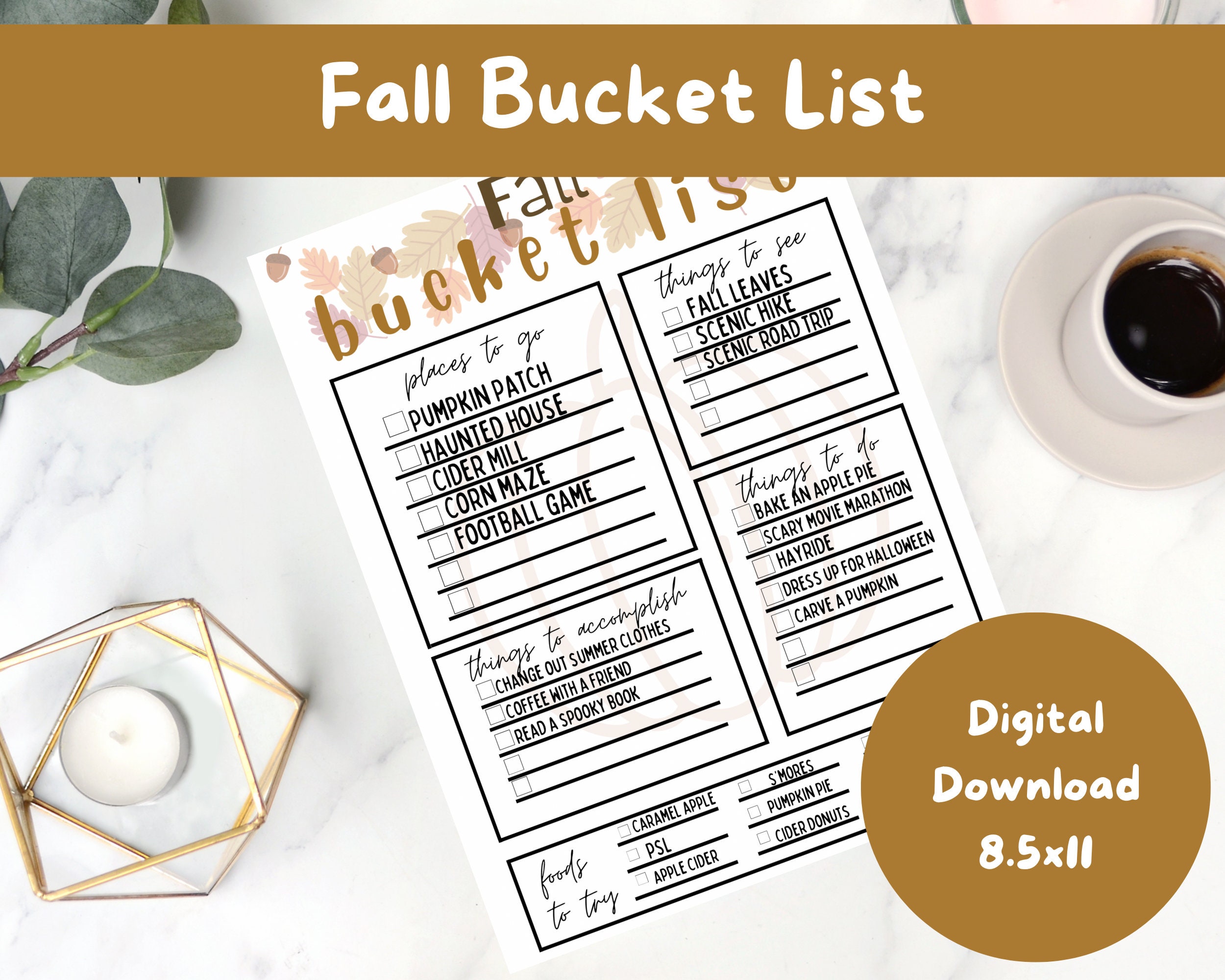 Autumn Scratch Off - Etsy