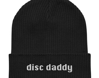 Disc Daddy Knit Beanie - Stylish Disc Golf Hat