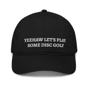 Disc Golf Hat | Disc Golf Dad Hat | Frisbee Golf Hat | Ultimate Frisbee Hat | Disc Golf Swag | Frisbee Basket  Cap