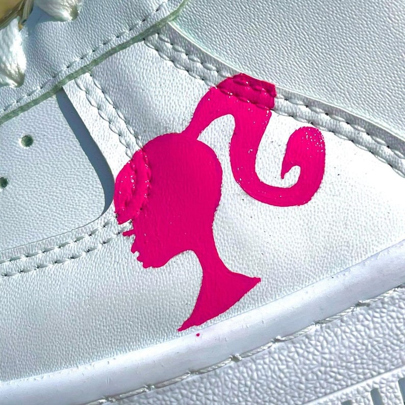 Barbie Air Force 1 Custom Barbie Custom Shoe Barbie AF1 - Etsy México