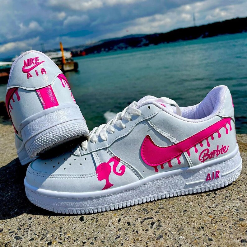 Barbie Air Force 1 Custom Barbie Custom Shoe Barbie AF1 - Etsy México
