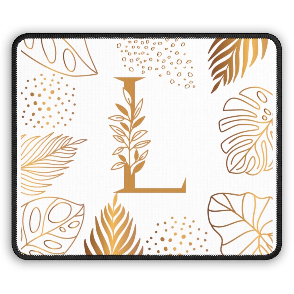 Letter L Mouse Pad Etsy