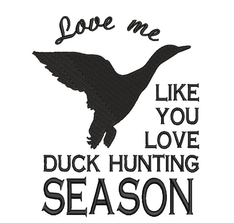 9 Hunting Embroidery Designs Duck Hunting Embroidery File Etsy
