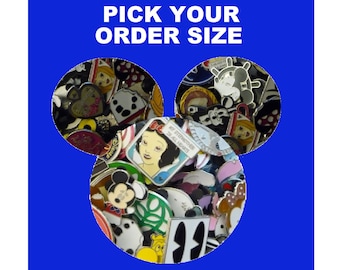 Pines de intercambio de Disney surtidos. Tú eliges la cantidad: 1,00 por pin. Excelentes para intercambiar o para proyectos de manualidades.