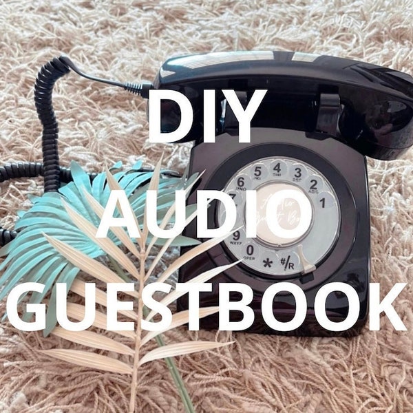 DIY Audio-Gästebuch