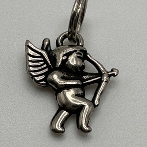 Cupid Charm,  Cupid with Bow and Arrow for Charm Bracelet or Necklace