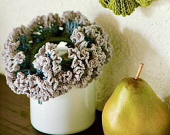 Wavy Scrunchie Crochet Pattern: Hair Accessories (PDF Pattern)