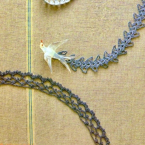 Crochet edging pattern 3 crochet lace border, CHART PATTERN, crochet accessories, easy crochet