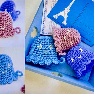 Dishcloth CROCHET PATTERN, jellyfish crochet, cleaner things crochet, medusa crochet, cleaner crochet accessories, beginner crochet