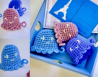 Jellyfish Crochet Dishcloth Pattern: Cleaner Accessories (PDF Pattern)