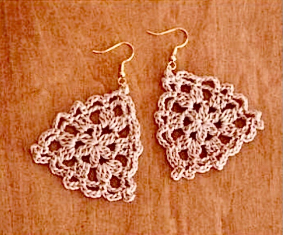 Crochet Earrings Pattern: Easy DIY Jewelry (PDF Pattern)