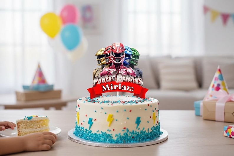 Most Decorated Ranger Personalized Ranger Cake Topper: Kids Party Decoration, Table ...