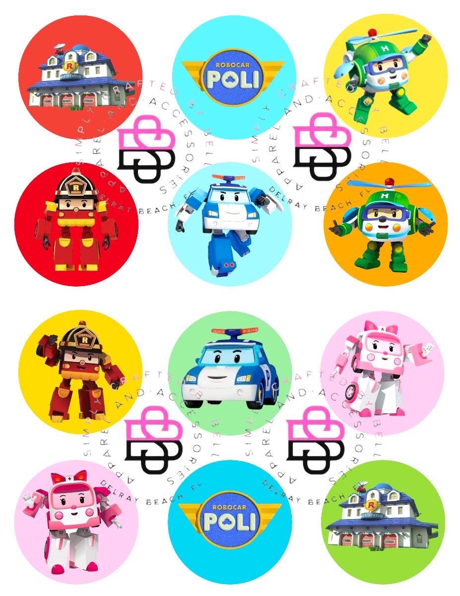 Party Theme Robocar Poli