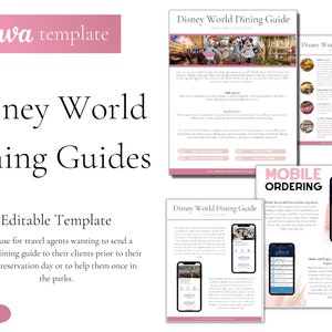 Travel Agent-Florida Theme Park Dining Guide