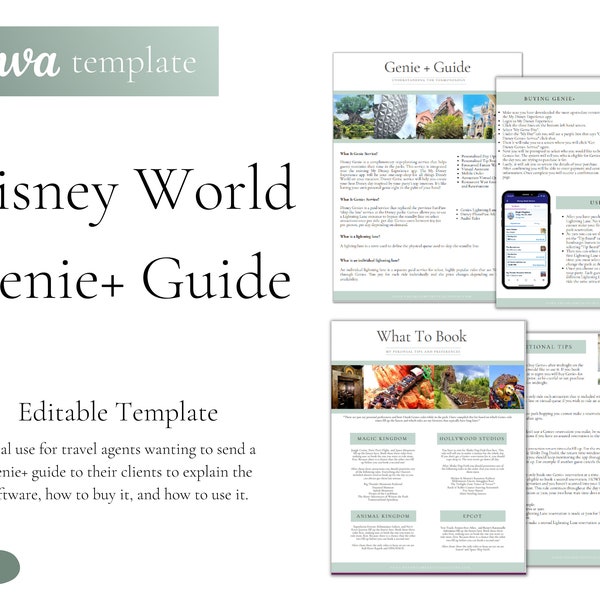 Travel Agent- Florida Theme Park Genie+ Guide