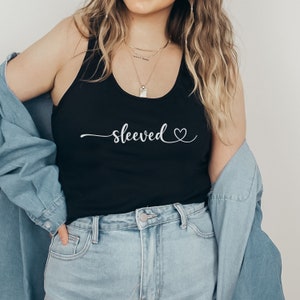 Sleeved Gym Shirt, Tank Top for Gastric Sleeve, Bariatric Surgery, Weight loss surgery, VSG, Cute tee for sleevers, Progress shirt