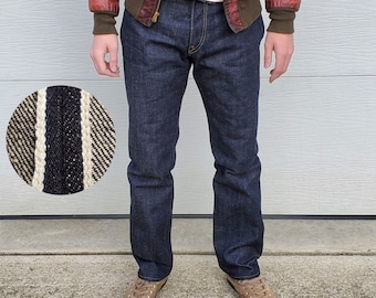 Lot A • Baird Jeans • Relaxed Tapered • Raw •  Selvedge Japanese Denim •  Handmade in Illinois USA