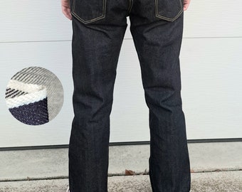 Lot C • Baird Jeans • Straight Fit • 12oz Kurabo Mills • Raw • Selvedge Denim • Handmade in Illinois USA