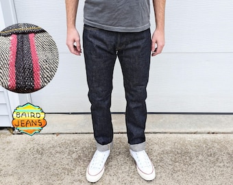 Lot D • Baird Jeans • Regular Tapered • 17oz Yoshiwa Mills • Raw-Unsanforized • Selvedge Denim • Handmade in Illinois USA