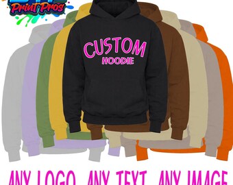 Custom Hoodie, Custom Sweater, Personalized Hoodie, Custom Unisex Hoodie, Custom Logo Hoodie, Custom Hoodie for Men or Women, Your Design
