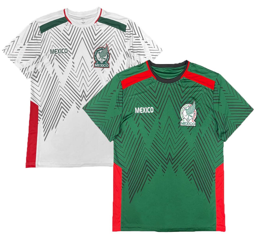Mexico National Soccer Team Jersey Futbal Shirt Active Shirt - Etsy