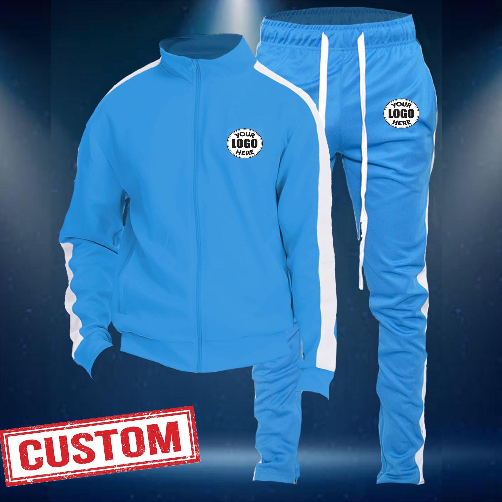 Custom Tracksuit | Personalized Embroidery Tracksuit | Monogram Track Suit | Custom Joggers & Jacket | Custom Training Suit | Travel Suit