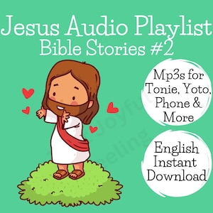 Jesus Tonie Playlist: Kids Bible Stories Tonie Playlist #2 | Jesus Yoto Playlist | Christian Tonie Playlist | Catholic Tonie Playlist