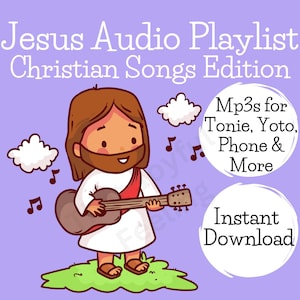 Jesus Tonie Playlist: Christliche Lieder Tonie Playlist | Deutsch | Jesus Yoto Wiedergabeliste | Christian Tonie Wiedergabeliste | Christliche Lieder Playlist