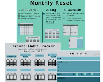 2025/26 Planner & Organizing Tool for Neurodivergent Brains | Autism, ADHD, Dyslexia, Executive Dysfunction, Mental Health