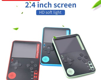 Console de jeu portable ultra mince construite dans 500 jeux classiques