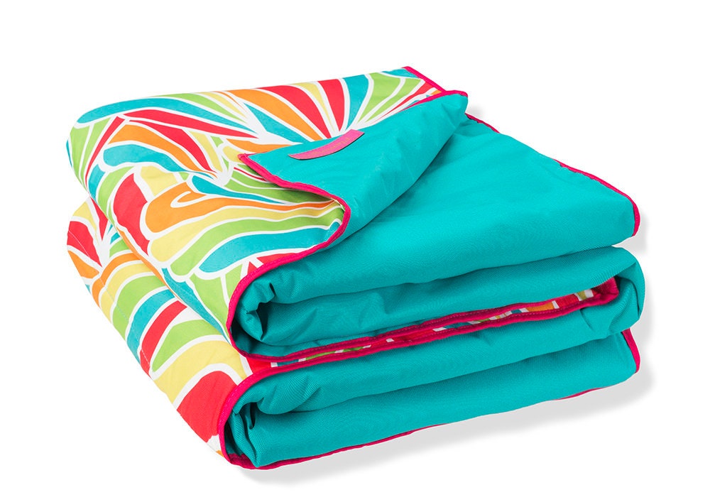 Coperta Da Spiaggia Impermeabile 220x210 Cm - Leggera, Anti-Sabbia, Per Picnic E Campeggio - Foto 4