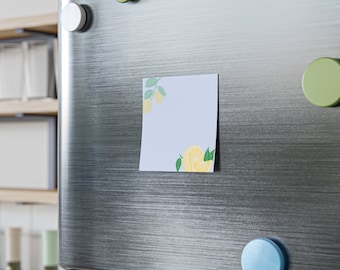 pastel lemon sticky notes Note Pads