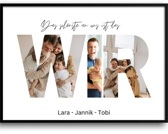 We gift | Photo Gift | Photo album | customizable | Christmas gift ideas, Christmas gifts for partner man, woman, couple -