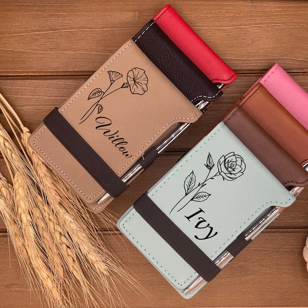 Leather Notepad Etsy